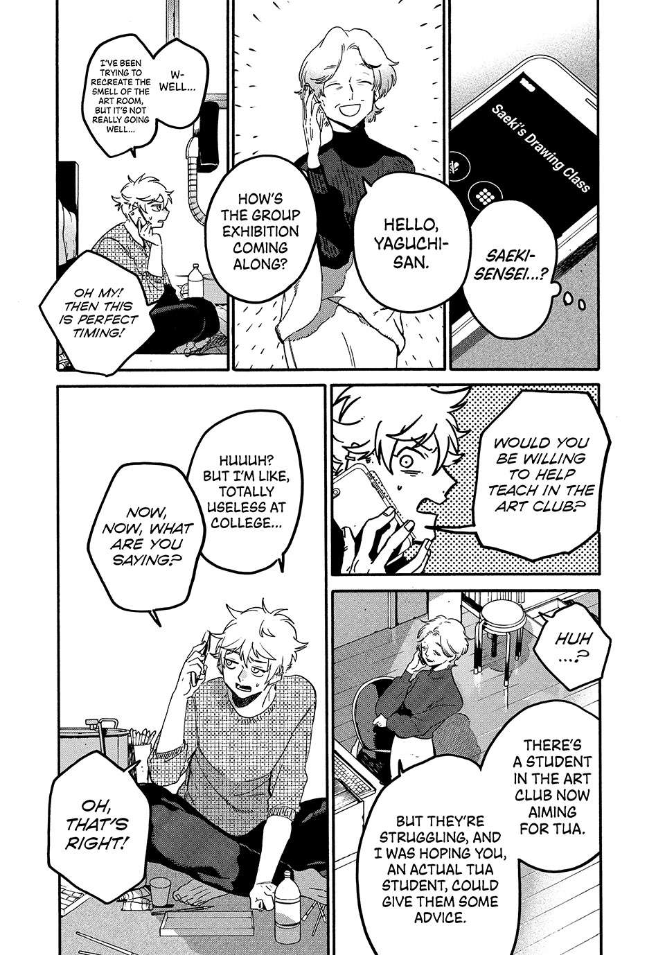 Blue Period Chapter 76 14